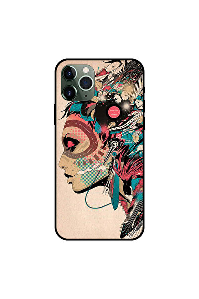 Covernex غطاء حماية لجهاز iPhone 11 Pro بتصميم فتاة موسيقية