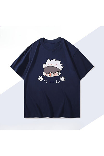 Flood Of Style Tricou unisex cu desen anime Jujutsu Kaisen Gojo Satoru