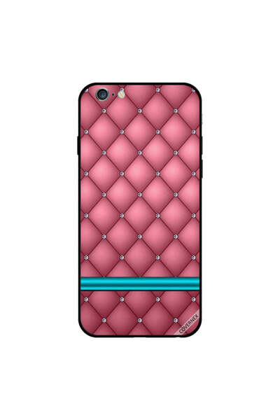 Covernex غطاء حماية لجهاز iPhone 6 Plus بتصميم كلاسيكي باللونين الأخضر والوردي