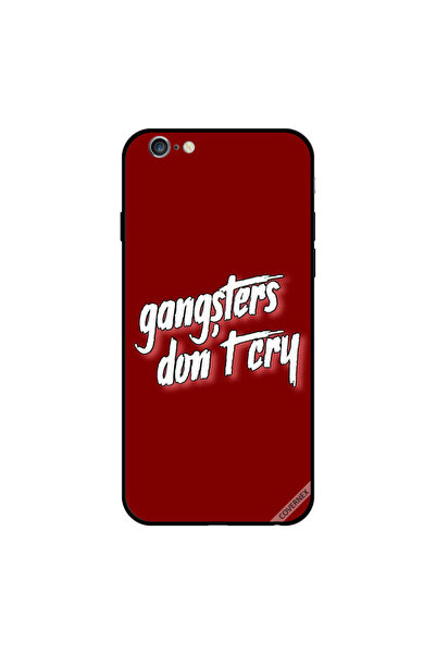 Covernex غطاء حماية لجهاز iPhone 6 مطبوع عليه عبارة Gangsters Don't Cry
