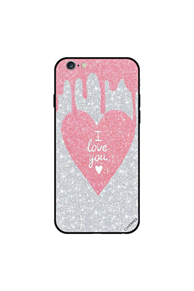 Covernex غطاء حماية لجهاز iPhone 6s Plus مكتوب عليه "أحبك في القلب"