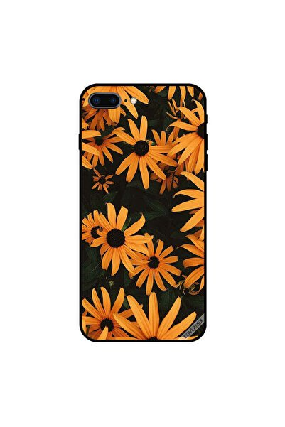 Covernex غطاء حماية لهاتف iPhone 8 Plus بنقشة زهور الشمس