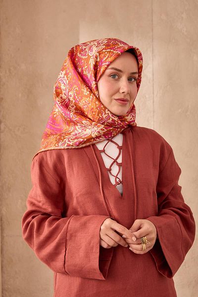 Silk Home Twill Silk Scarf 11473-23