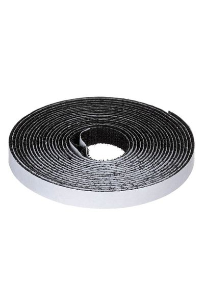 SHOPIENS Self-adhesive Velcro tape with small hooks, for fixing insect screens, 4 m x 1 cm