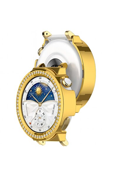 Alstrap Huawei Watch Gt 5 41mm Uyumlu Zarif Elmas Taşlı Kasa Koruyucu