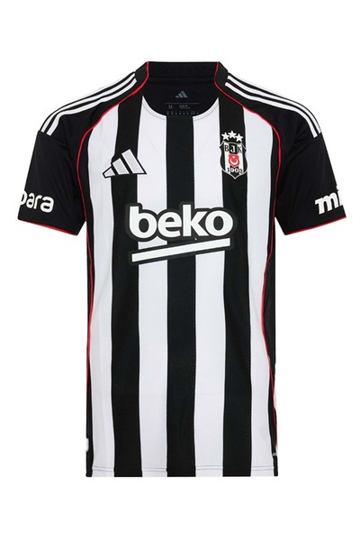 Beşiktaş S.K. Bjk Forma 25/26 İç Saha Forması Erkek Forma SİYAH-BEYAZ