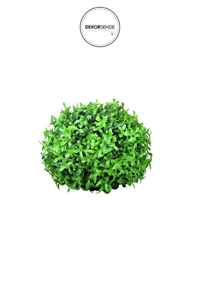 Dekorsende عشب شاي صناعي متوسط ​​الحجم مقاس 30 سم