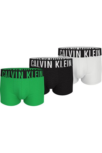 Calvin Klein مجموعة من 3 سراويل داخلية رجالية متعددة الألوان