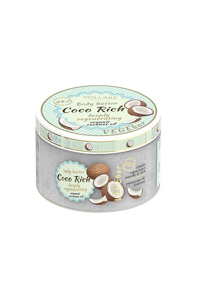 Vollare Unt de corp COCO RICH VEGEbar Vollaré, 200 ml