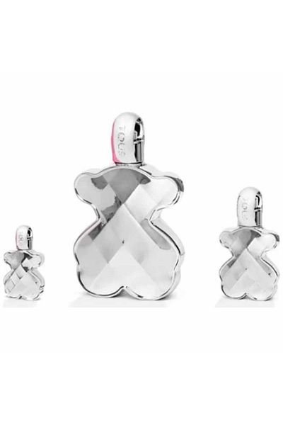 Tous Loveme The Silver for Women Set Parfum with 15ml with 4.5ml - 90ml