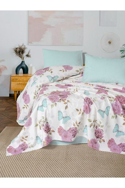 Fixe Fixe Printed Double Pique Set Rosella Pink