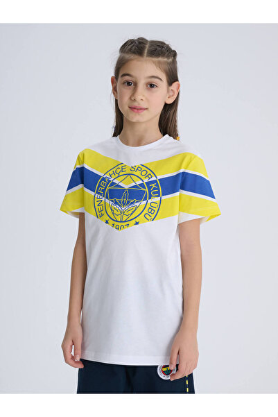 Fenerbahçe ÇOCUK TRIBUN SARI LACİVERT ZİGZAGLI T