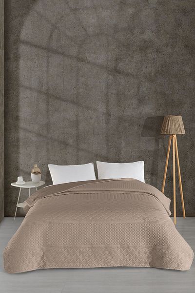 Elart Doremi Bedspread Double (200X220 cm) Beige