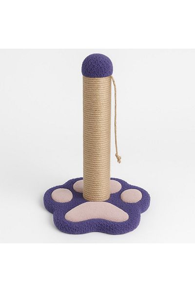 Reyo Pet Paw Cat Scratching Platform Purple