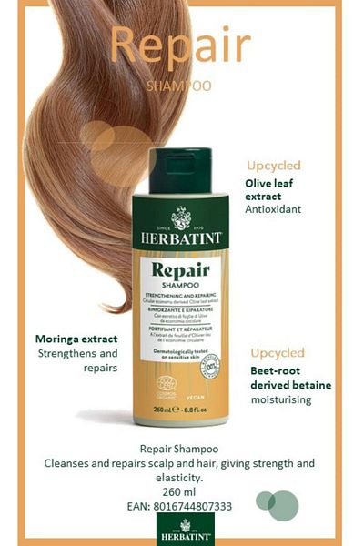 Herbatint Repair Shampoo 260ml