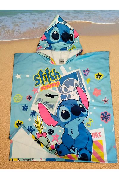 MİLAYS LİFE HOME COLLECTİON PONCHO PELERINA PLAJĂ & PROASTĂ DE MARE BĂIETĂ