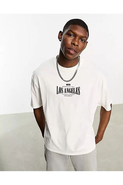 ACTIVE MODA -Men's Cotton Printed Nwhr Tshirt Oversize Large Size