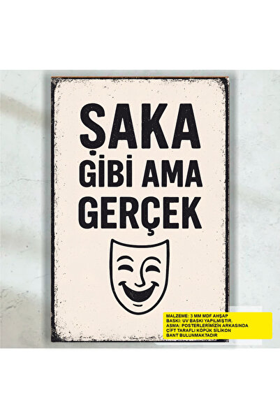Hayat Poster To je kao šala, ali je stvarno, smešni, duhoviti citati, zidna u...