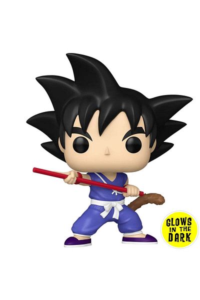 Funko Pop! Animation: Dragon Ball Goku Nyoibou Glow-in-the-Dark Exclusive Vinyl Figure