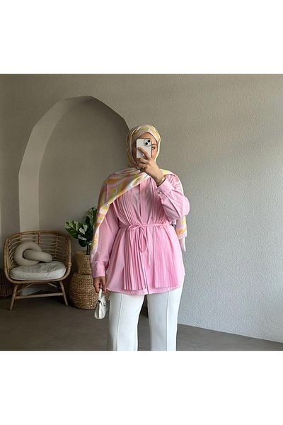 YS BUTİK Pi̇li̇seli̇ Design Shirt