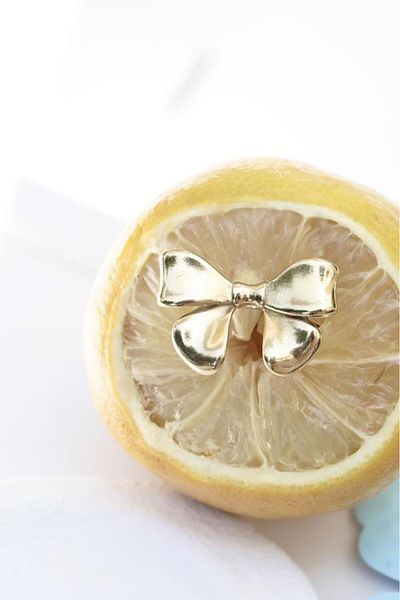 AŞIK ACCESSORIES Adjustable Stainless Steel Ribbon Ring
