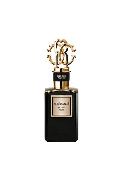 Roberto Cavalli Gold Collection Divine Oud intense Eau De Parfum for Unisex - 100ml