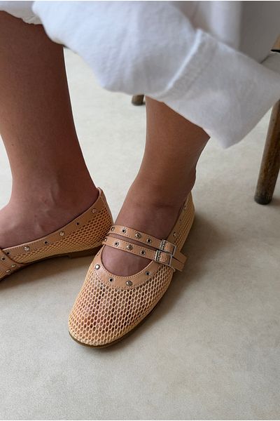 Mupa Shoes Women's Ballerina Shoes NUDE
