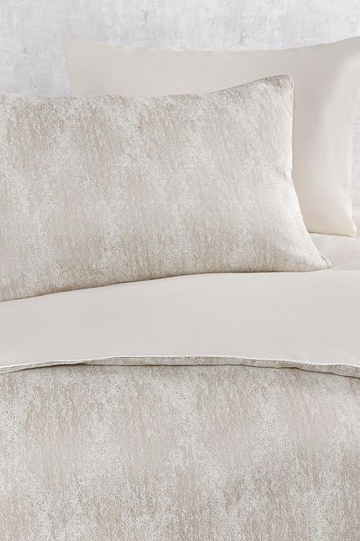 Yataş Summer Charme Shiva Double Satin Duvet Cover Set - Beige