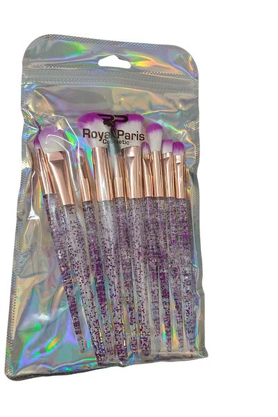 Cozyce 10Lu Makeup Brush Set Pink