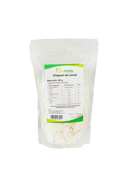 Delifood Coconut chips 250 g DeliFOOD