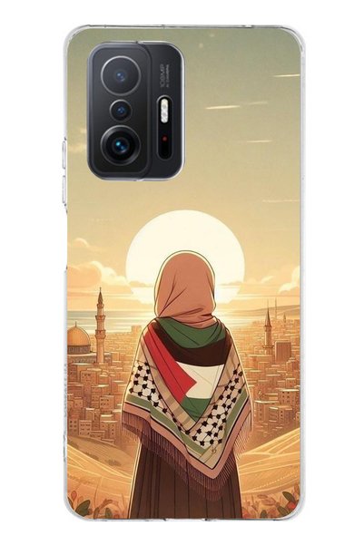 TechTree حافظة لهاتف Mi 11T / 11T PRO متوافقة مع فلسطين فريندليت جيرل من السي...
