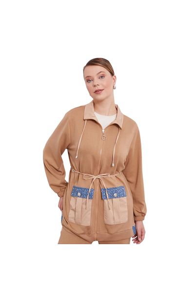Levidor Pocket Embroidery Detailed Jacket Suit