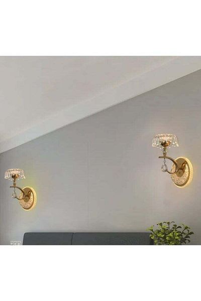 Moonlight Lighting Modern LED Wall Lamp 7150 with 3 Lighting Levels, Stylish LED Lighting Base, Adjustable Brightness,
