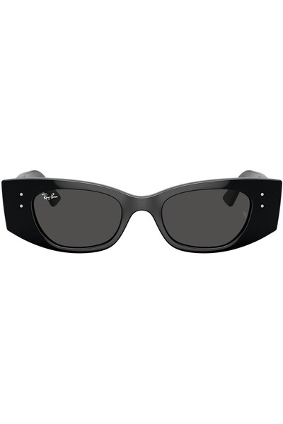 Ray-Ban Ray‑Ban RB4427 667787 – Ochelari de Soare Unisex „Kat”, Negru / Gri Închis, 49 mm