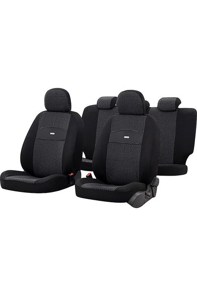 Otom Set huse auto Otom Smart, 11 piese, negru