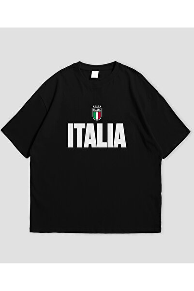 SVART WEAR ITALIA Printed - Tricou oversize unisex
