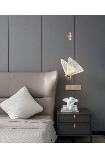 Vooltex Gorgeous visible chandelier, pendant lamp with butterfly design, Vaultex