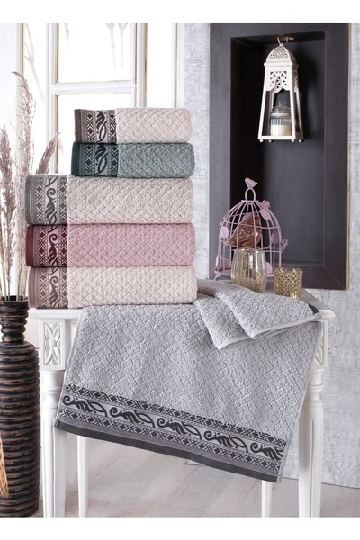 Şıkel 50x90 El ve Yüz Havlusu 6'lı Penye İzgü