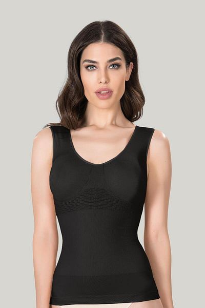 PİERLES Women's thick strap corset tank top