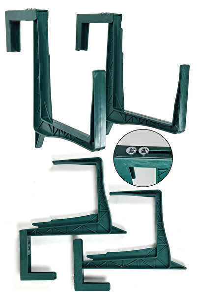 Binbirreyon Ayarlanabilir Balkon Demiri Saksı Askısı 2 Adetli Set 35-97mm AH062