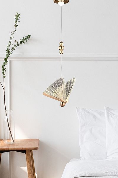 Vooltex Gorgeous visible chandelier, pendant lamp with butterfly design, Vaultex