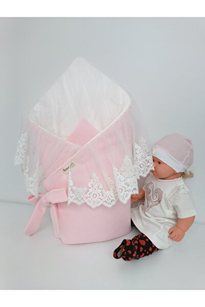 Tomuycuk Lacy Baby Blanket 100% Cotton Natural Organic Sleeping Swaddle Gift Newborn Mevlütlük