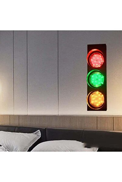 Moonlight Lighting لوحة حائطية لإشارات المرور 4399 LED بثلاثة ألوان | تصميم ع...