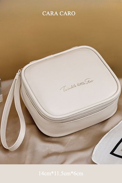 CARA CARO Small Toiletry Bag - Portable Toiletry Bag - Sanitary Pad Storage Bag