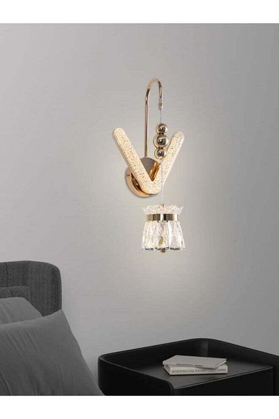 Moonlight Lighting Modern Wall LED Lamp 7717-W – 20W Wall Light with 3 Lighting Modes – Sleek Acrylic Wall Sconce f