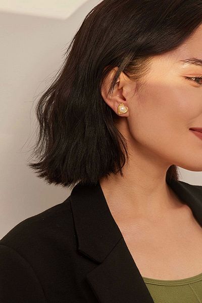 Glaren Minimal Pearl Women's Earrings