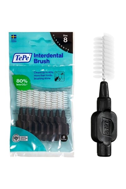 TePe Periuțe interdentare TePe Black, 8 bucăți