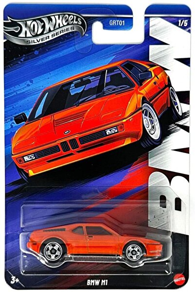 HOT WHEELS Silver Series BMW M1 Turuncu 1:64 Model Araba