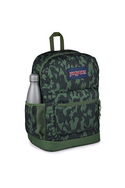 Jansport Jansport Printed Backpack with Adjustable Straps and Zip Closure - 15x32x42 cms