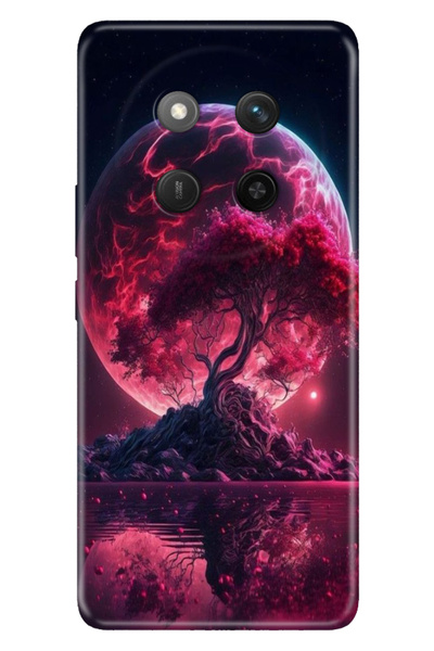 Cekuonline Honor Magic 7 Lite - X9c 5g Kılıf Tema Art Desenli Baskılı Silikon...